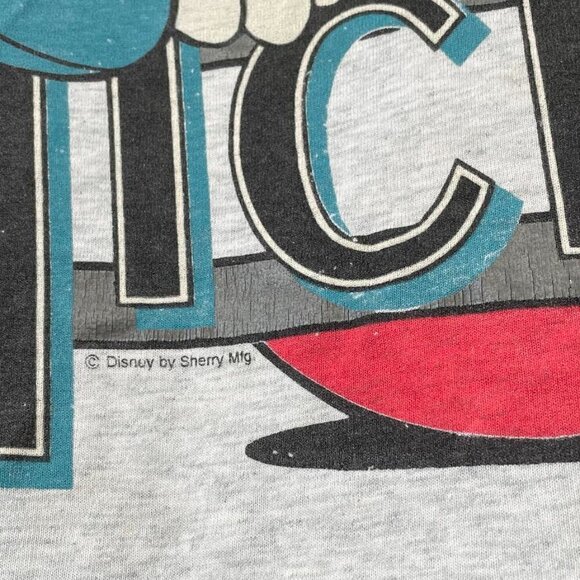 Vintage Mickey Mouse Cartoon Florida Graphic Comic Disney 1990s Tee Tshirt - Picture 5 of 6